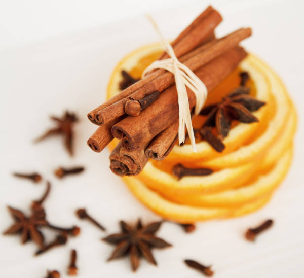 Docutain verwaltet auch tolle Weihnachtsrezepte - so wie dieses Gewürzorangen-Rezept