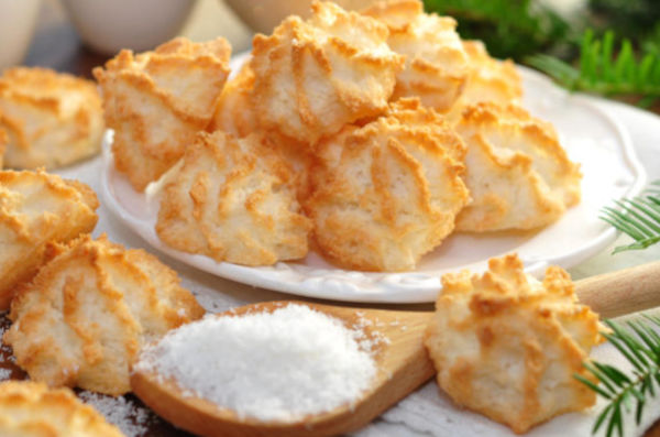 Docutain verwaltet auch tolle Weihnachtsrezepte - so wie dieses Kokosmakronen-Rezept