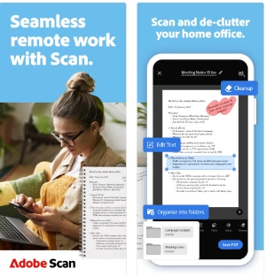 Adobe Scan App Store screenshots